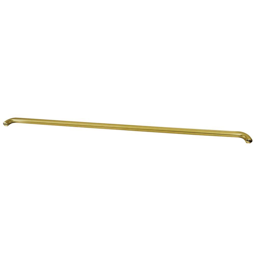 Kingston Brass Meridian 54 in. x 1.25 in. Grab Bar in Brushed Brass ...