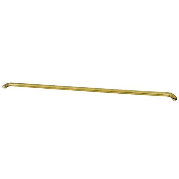 Kingston Brass Meridian 54 in. x 1.25 in. Grab Bar in Brushed Brass