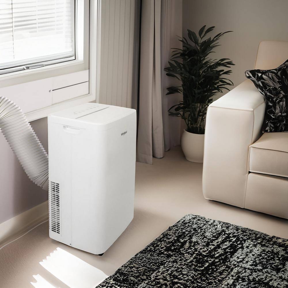 Whirlpool 12,000 BTU White Portable Air Conditioner with Remote