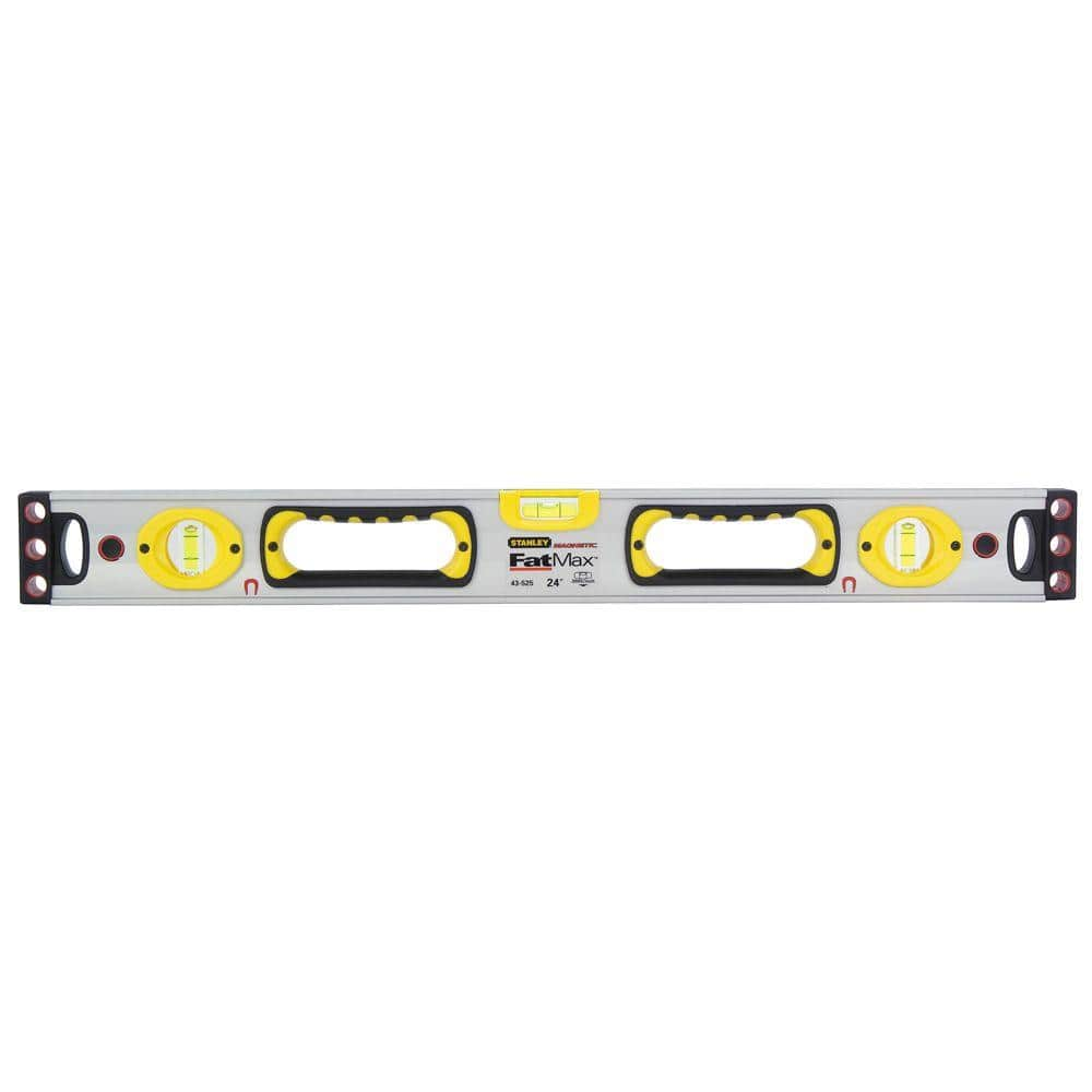 Stanley FATMAX 24 in. Magnetic Level 43-525 - The Home Depot