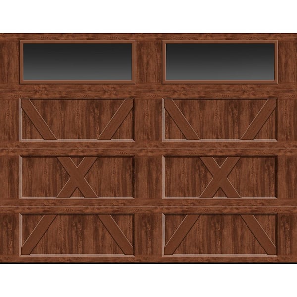Clopay Bridgeport Steel Design X 9 ft. x 7 ft. Insulated 12.9 R
