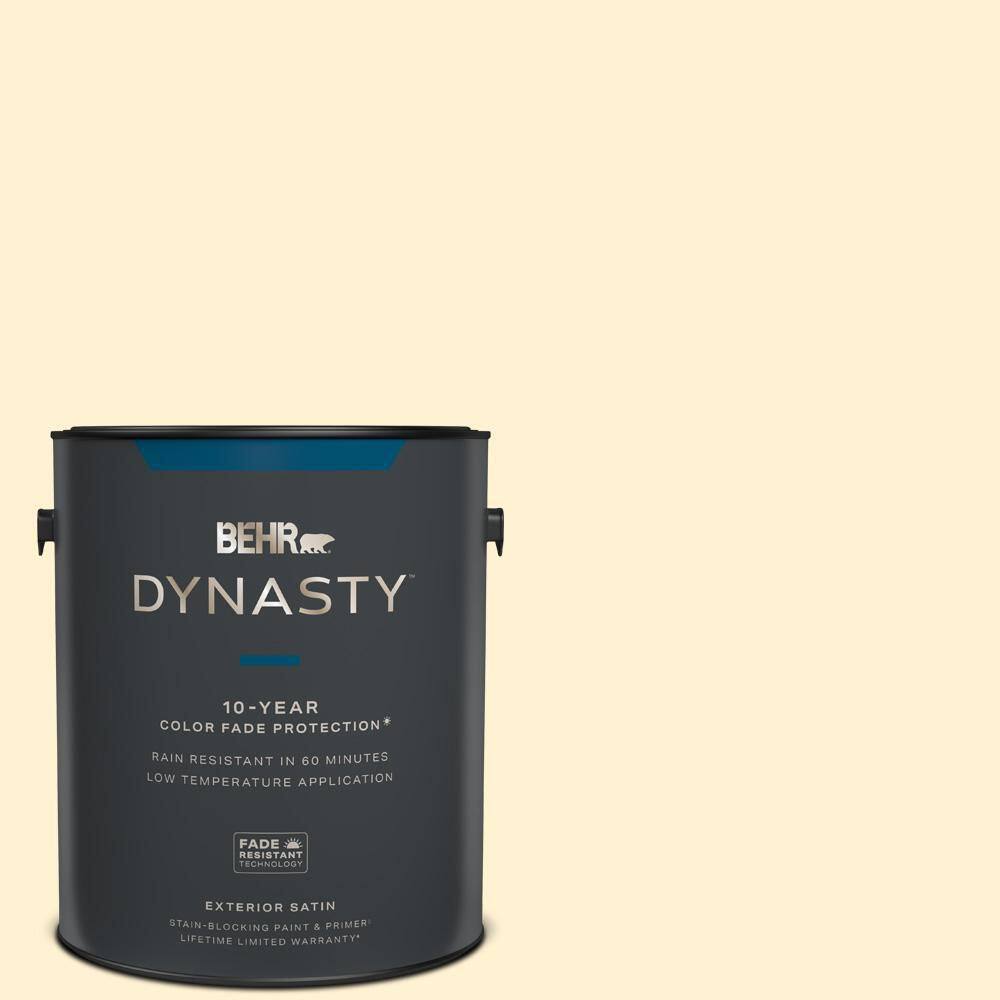 BEHR DYNASTY 1 gal. #ICC-30 Cashmere Sweater Satin Enamel Exterior