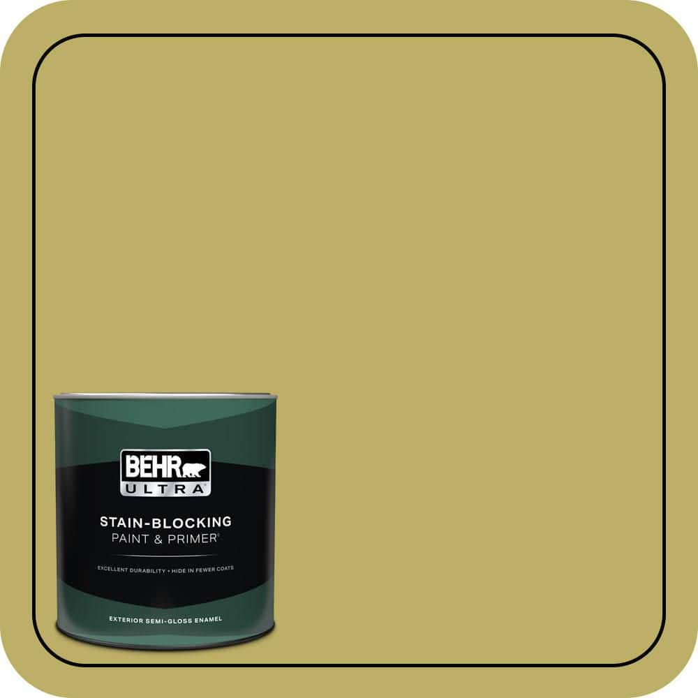 1 qt. #MQ4-42 Pistachio Semi-Gloss Enamel Exterior Paint & Primer price history on PriceWatchPro