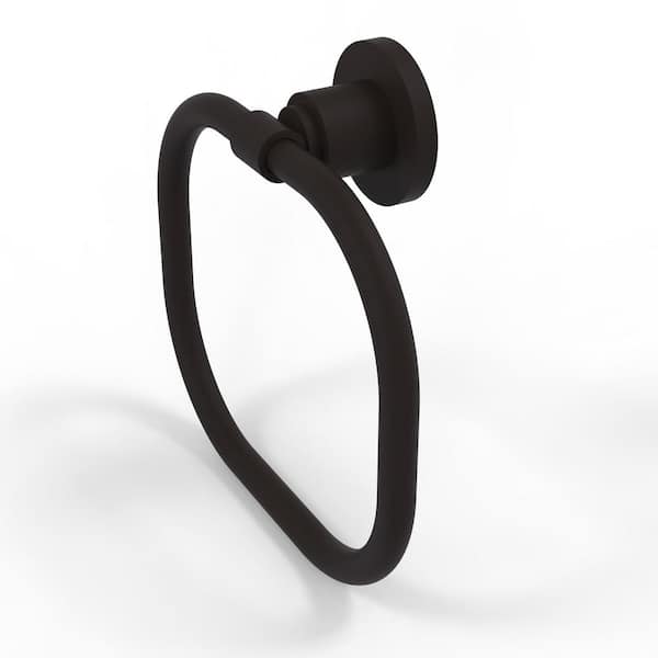 Allied Brass Washington Square Towel Ring in Oil Rubbed Bronze