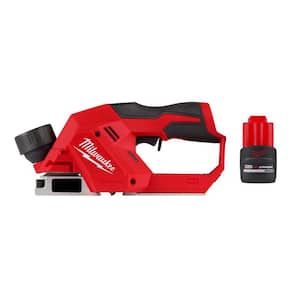 M12 12V Lithium-Ion Brushless Cordless 2 in. Planer with M12 CP High Output 2.5 Ah Battery Pack