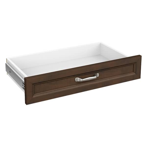 ClosetMaid Style+ 5 in. x 25 in. Chocolate Traditional Drawer Kit for 25 in. W Style+ Tower