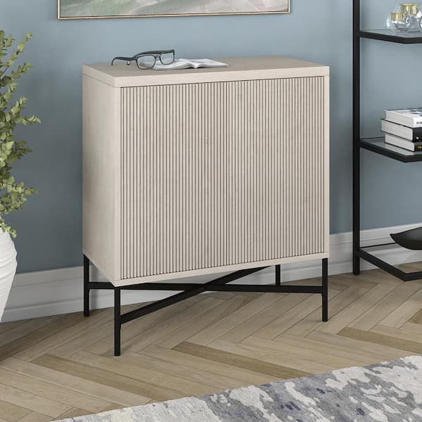 Meyer&Cross Brighton 28 in. Alder White Rectangular Accent Cabinet