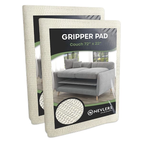 72 in. x 22 in. Couch Cushion Grip Mat (Pack of 2)