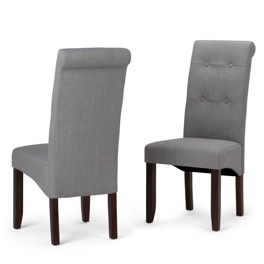 Simpli Home Cosmopolitan Contemporary Deluxe Tufted Parson Chair