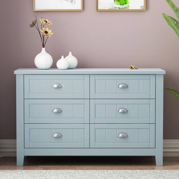 47.2 in. W x 17.7 in. D x 30.1 in. H Blue Linen Cabinet with Drawers for Living Room Kitchen Brander-06 - The Home Depot 47.2 in. W x 17.7 in. D x 30.1 in. H Blue Linen Cabinet with Drawers for Living Room Kitchen Brander-06 - The Home Depot