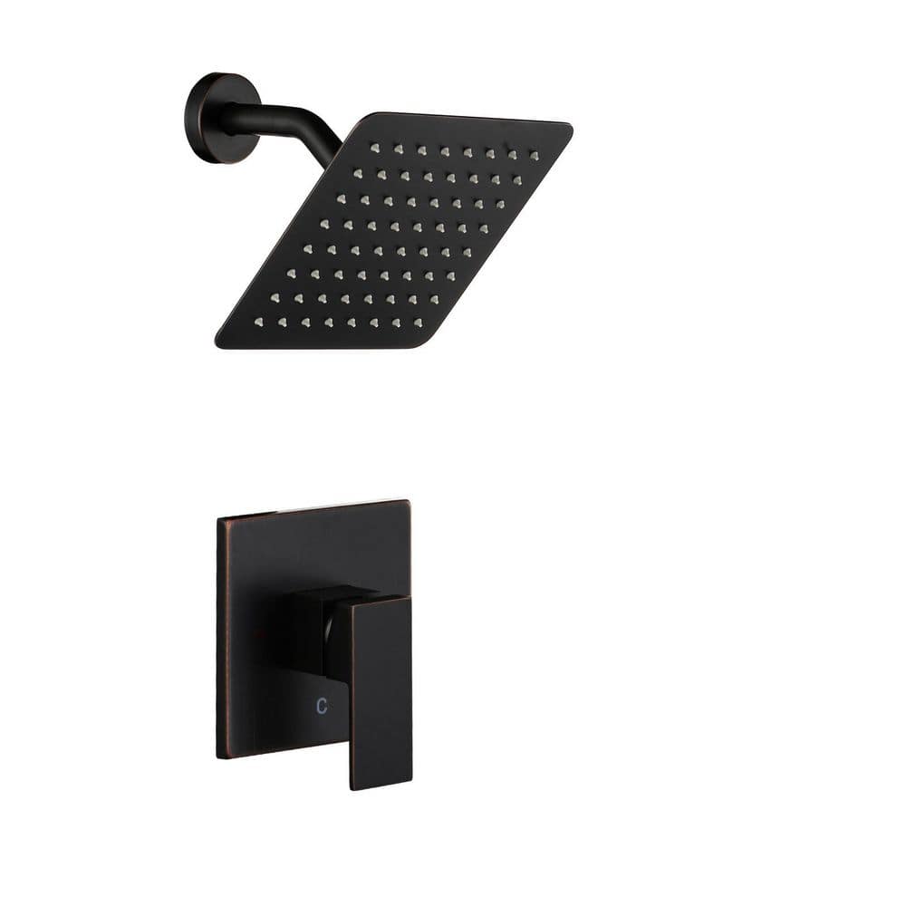 Single Handle 1-Spray Patterns Shower Faucet 1.8 GPM in Oil Rubbed Bronze price history on PriceWatchPro