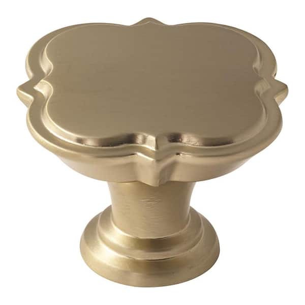 Amerock Grace Revitalize 1-3/4 in (44 mm) Diameter Golden Champagne Geometric Cabinet Knob