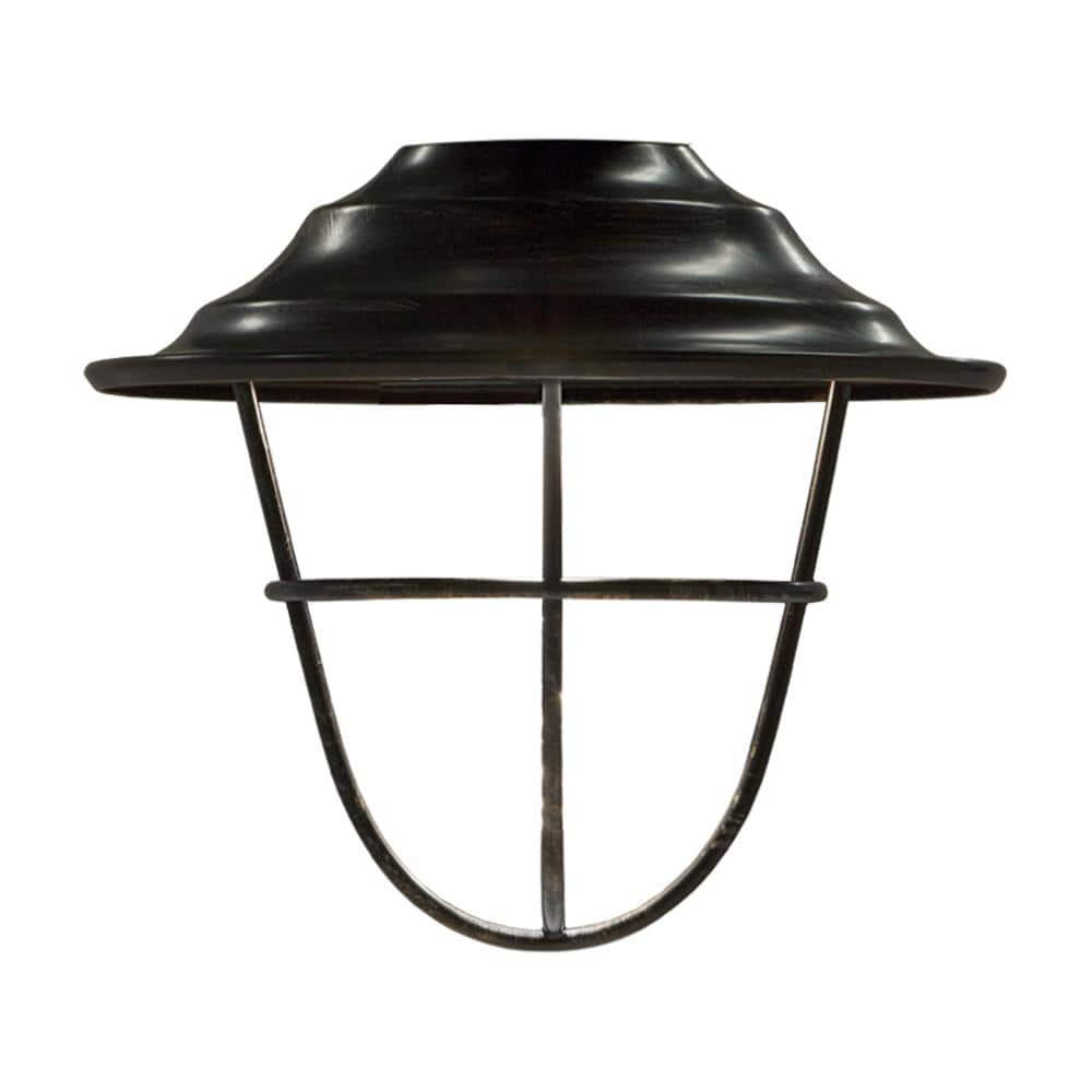 Enbrighten Oil Rubbed Bronze Cage Cafe Light Shade 6 Pack 35877 The Home Depot