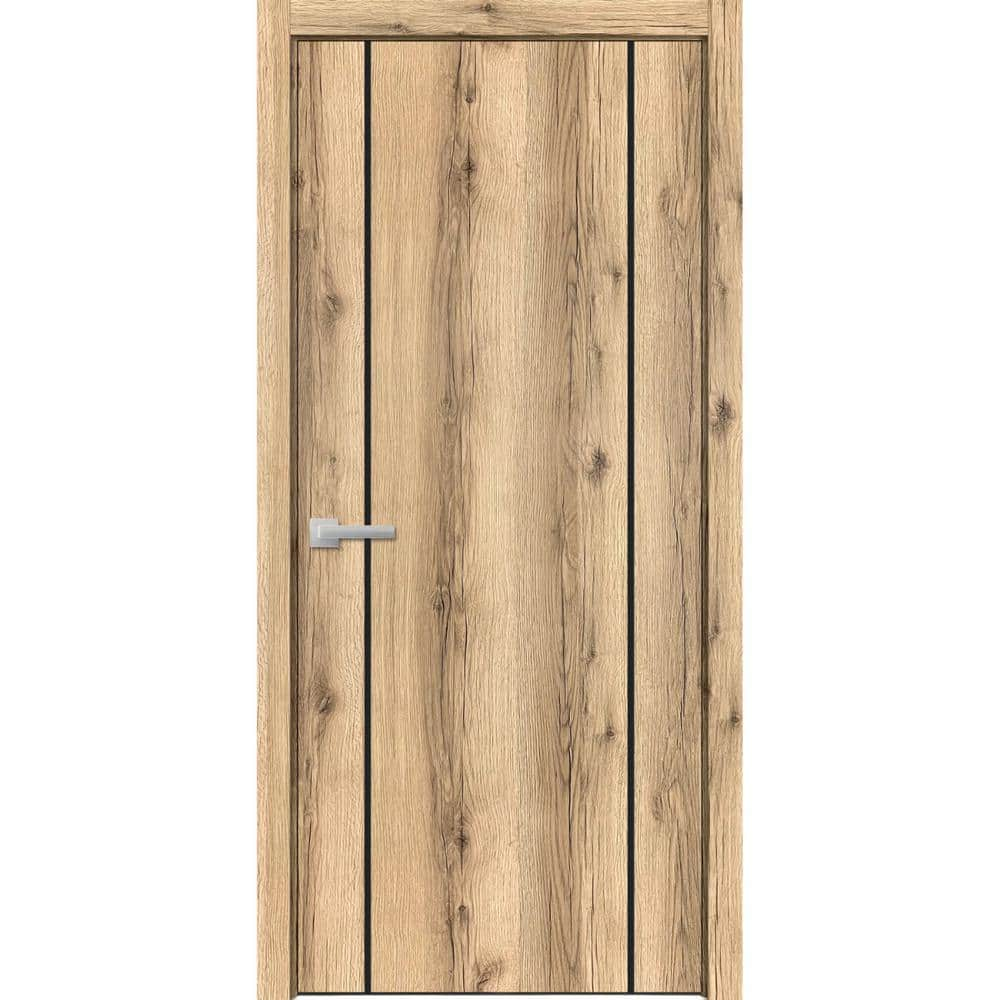 Sartodoors In X In Right Hand Inswing Solid Wood Oak Single