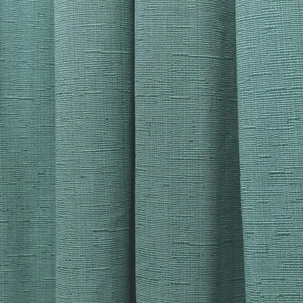 Sage Green Cotton Blend Sheer Grommet Window Panels, 52"x96"