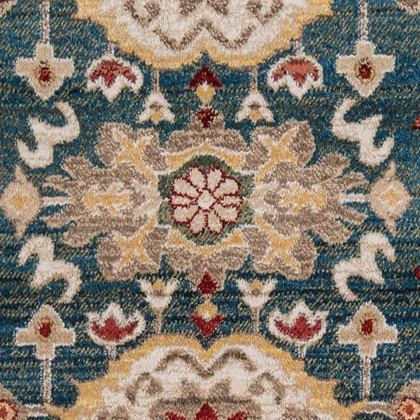 Lenox Blue 2 ft. 3 in. X 8 ft. Indoor Runner Rug
