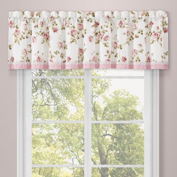 J QUEEN NEW YORK INC Rosemary Rose Polyester Window Straight Valance