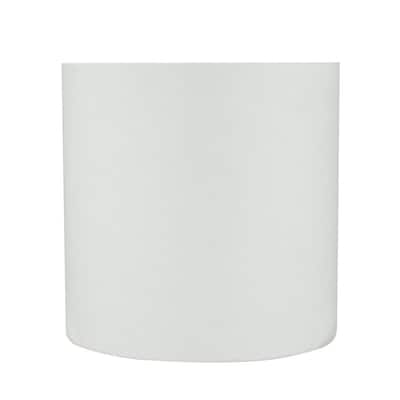 White Drum Cylinder Lamp Shade, Small White Cylinder Lamp Shade