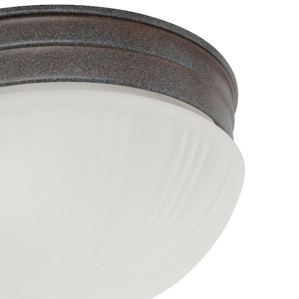 Westinghouse 2-Light Sienna Flush Mount 6720200 - The Home Depot