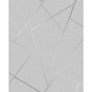 Quartz Silver Fractal Silver Wallpaper Sample
