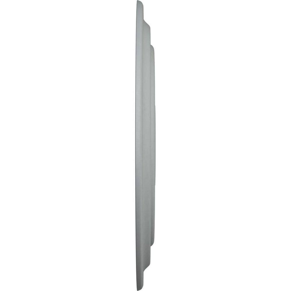 Primed White Traditional Polyurethane Ceiling Medallion, 24.38"