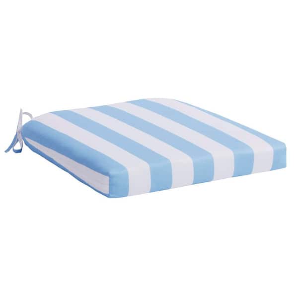Outdoor Square Seat Cushion Manilow Cabana Stripe