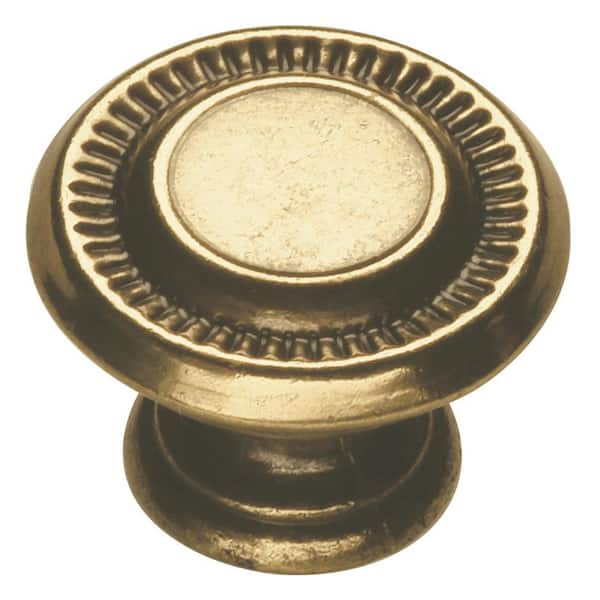 HICKORY HARDWARE Manor House 1 in. Lancaster Hand Polished Knob
