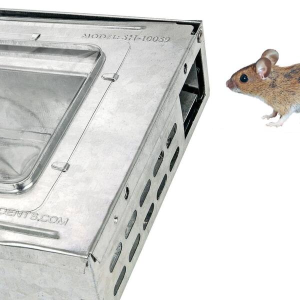 Mice Trap Rodent Control 2 Pack Multi-Catch Professional Humane Repeater Mouse 