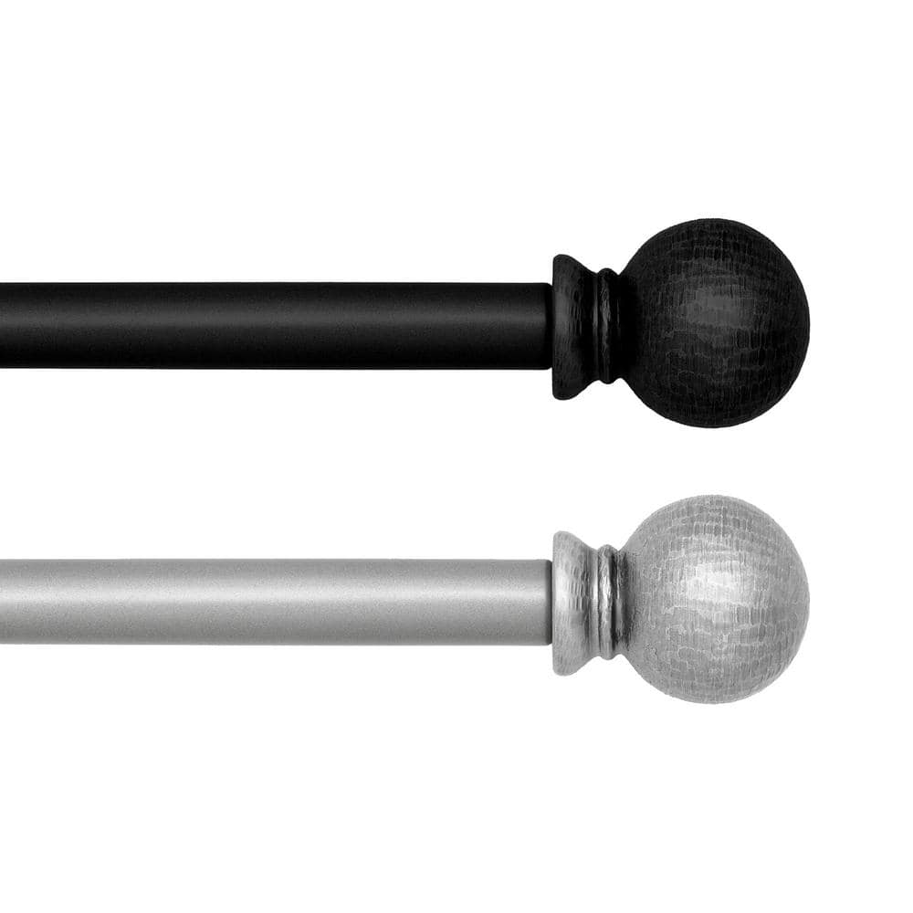 UPC 194590000172 product image for Farmhouse 28 in. - 48 in. Adjustable 3/4 in. Window Single Curtain Rod in Wraugh | upcitemdb.com