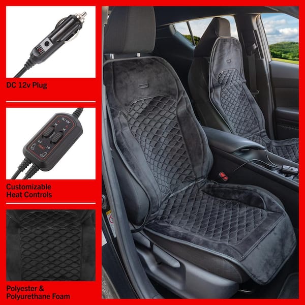 Stalwart 12v Cooling Car Seat Cushion With 6 Fans : Target