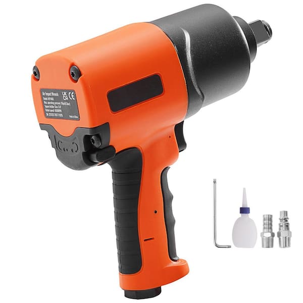 Air Impact Wrench, 3/4 in. Drive Air Impact Gun, Composite Pneumatic Impact Wrench for Auto Repairs