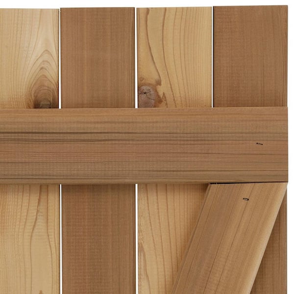 Design Craft MIllworks 15 in. x 67 in. Cedar Board and
