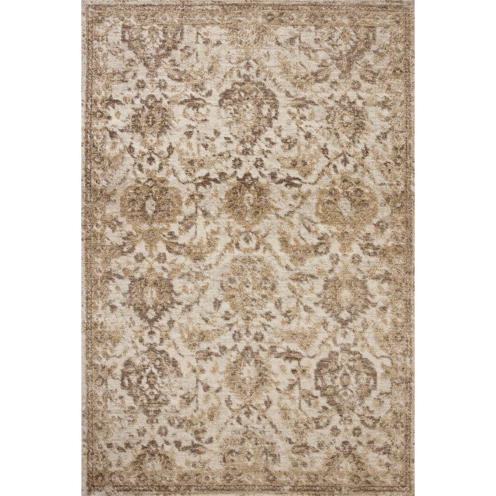 Percival Ivory / Natural 7 ft. 9 in. x 9 ft. 9 in. Traditional Area Rug price history on PriceWatchPro