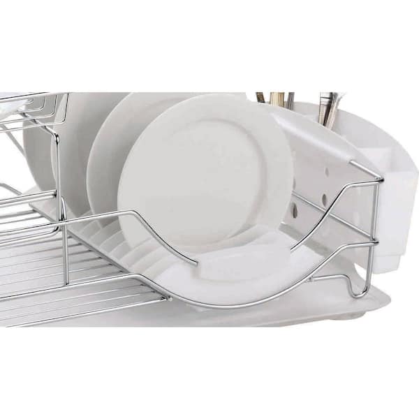 Polder 4-Piece Advantage Dish Rack KTH-615RM - The Home Depot