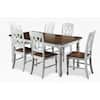 HOMESTYLES Monarch 7-Piece White Dining Set 5020-309 - The Home Depot