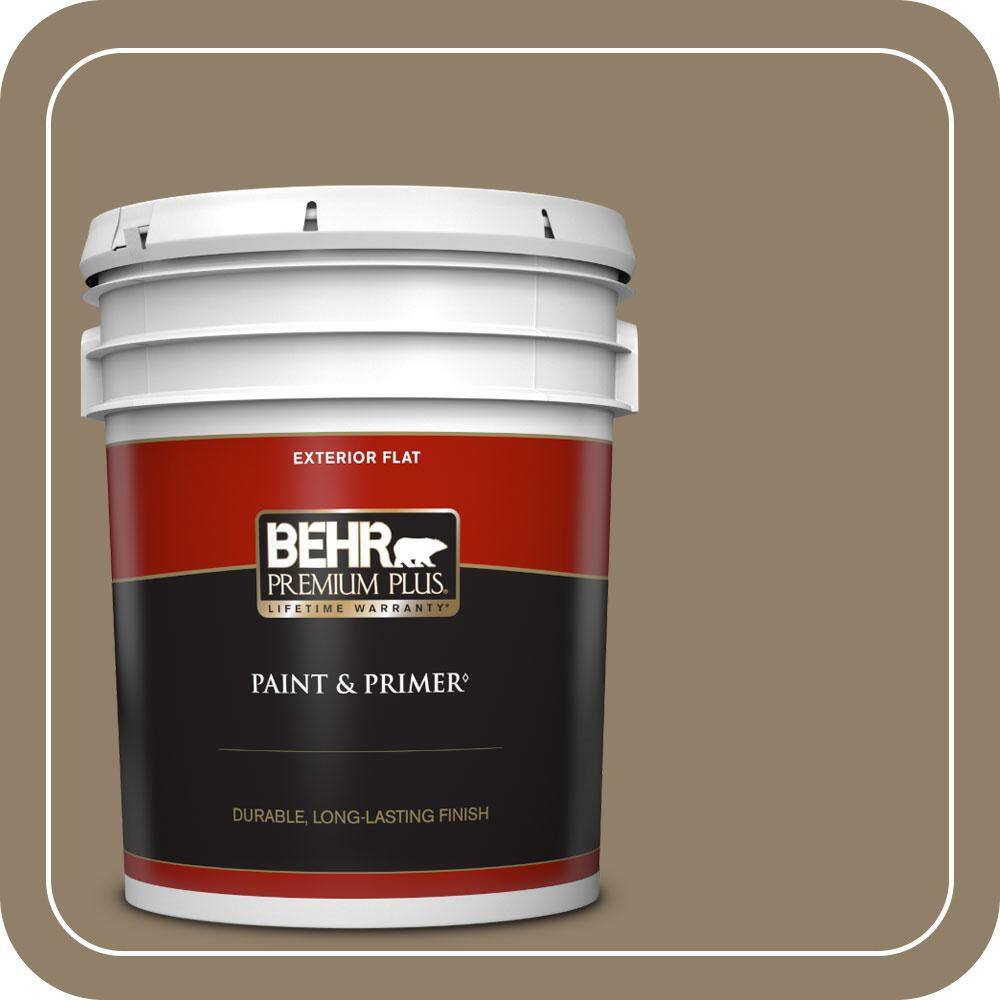 5 gal. Home Decorators Collection #HDC-NT-11 Sandalwood Tan Flat Exterior Paint & Primer price history on PriceWatchPro