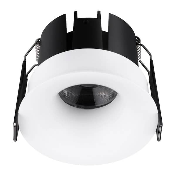 Architectural Series 3 in. Curve Recessed Integrated LED Canless Recessed Light with Adjustable CCT (2-Pack)