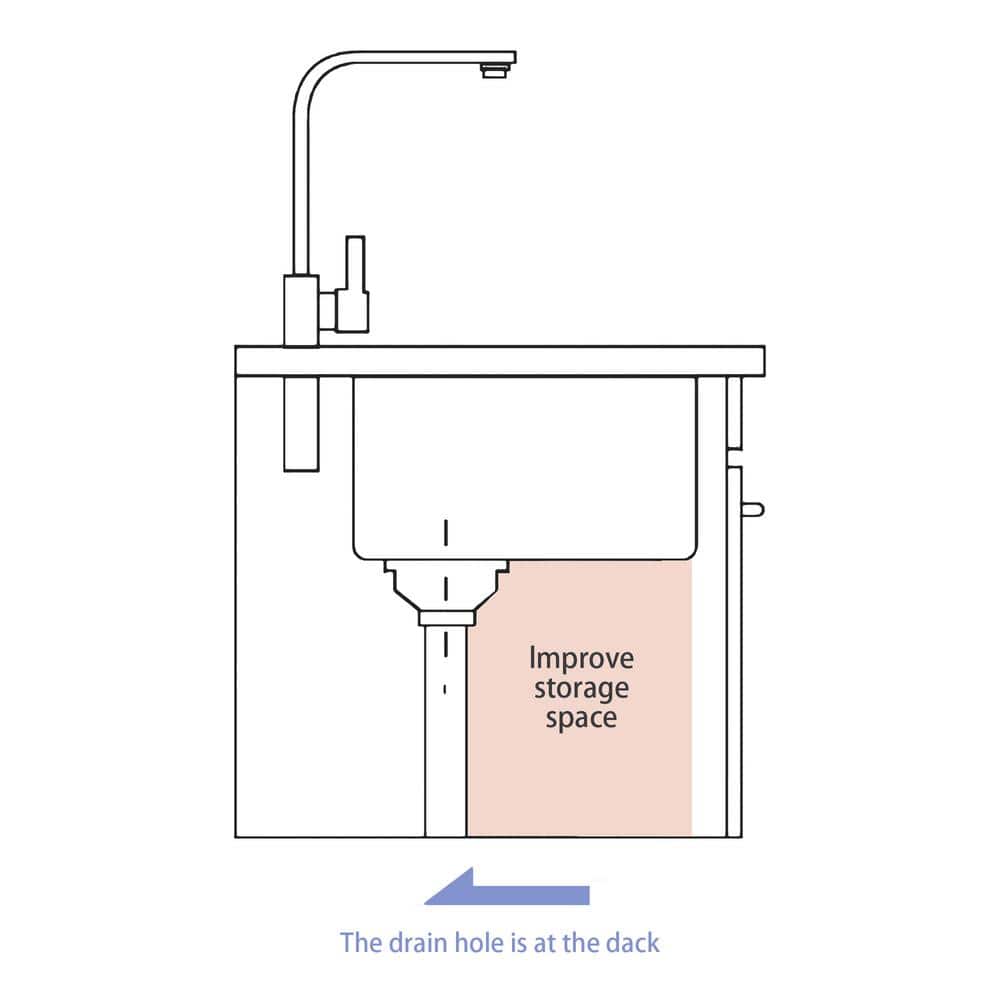 30 in. Gold Stainless Steel Farmhouse Single Bowl Kitchen Sink