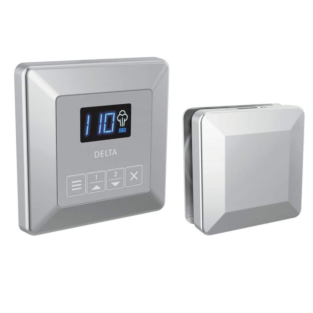 Programmable Steam Generator Control Kit with Steam Head in Lumicoat Chrome