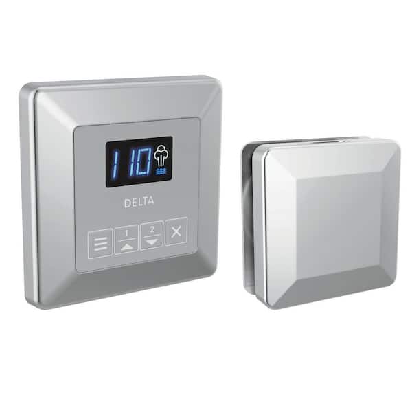 Programmable Steam Generator Control Kit with Steam Head in Lumicoat Chrome