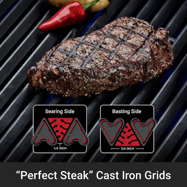 Broil King Baron Griddle, 58 in. Grill Cover, Tool Set (4-Piece