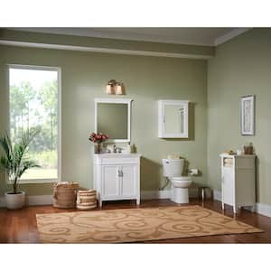 Ashburn 30 in. W x 21.63 in. D x 34 in. H Bath Vanity Cabinet without Top in White