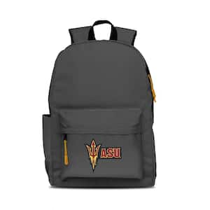 Arizona State Sun Devils 17 in. Gray Campus Laptop Backpack