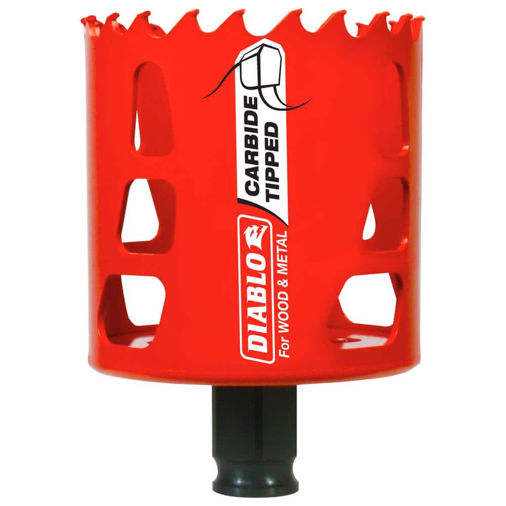 DIABLO 2-1/2 in. Carbide Hole Saw with 
