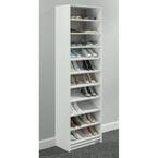 SimplyNeu 84 in. H x 24 in. W White Shelving Tower Kit-SNT3-WH - The ...