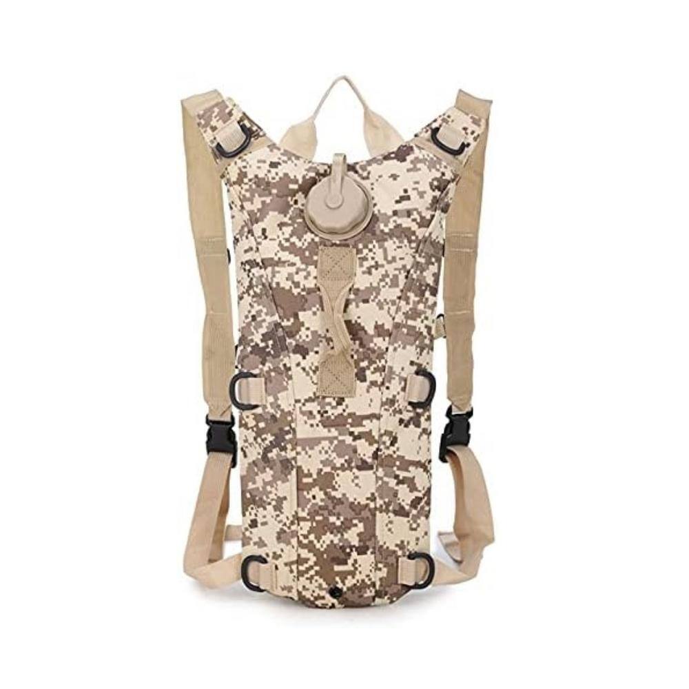 ITOPFOX 3L Bladder Water Bag Camel Backpack for Hiking Outdoor Camping