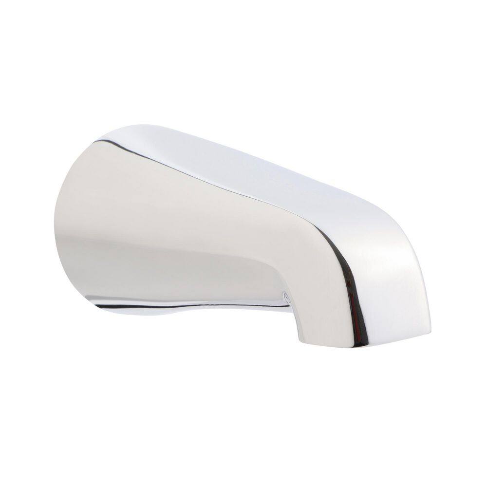 Tub Spout 1/2 in. FIP Nose Thread Non Diverter Slip on Bathtub Faucet Chrome Plated price history on PriceWatchPro