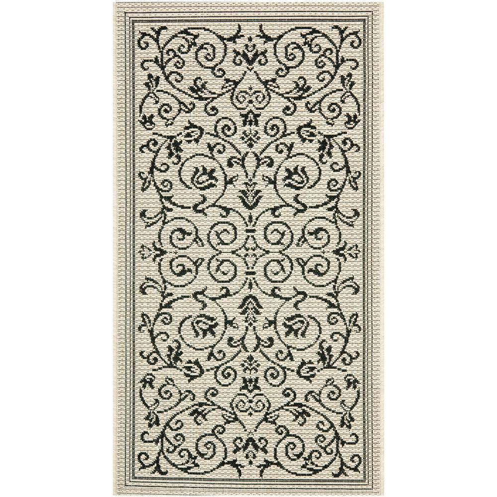 Safavieh Courtyard Navy Indoor Outdoor Rug - 2' x 3'7, 1 - Baker's