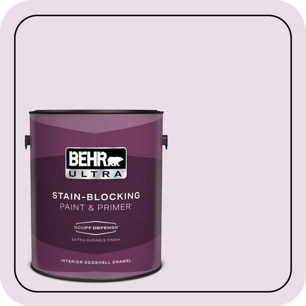BEHR ULTRA 1 gal. #650A-2 Ice Ballet Extra Durable Eggshell Enamel Interior Paint & Primer