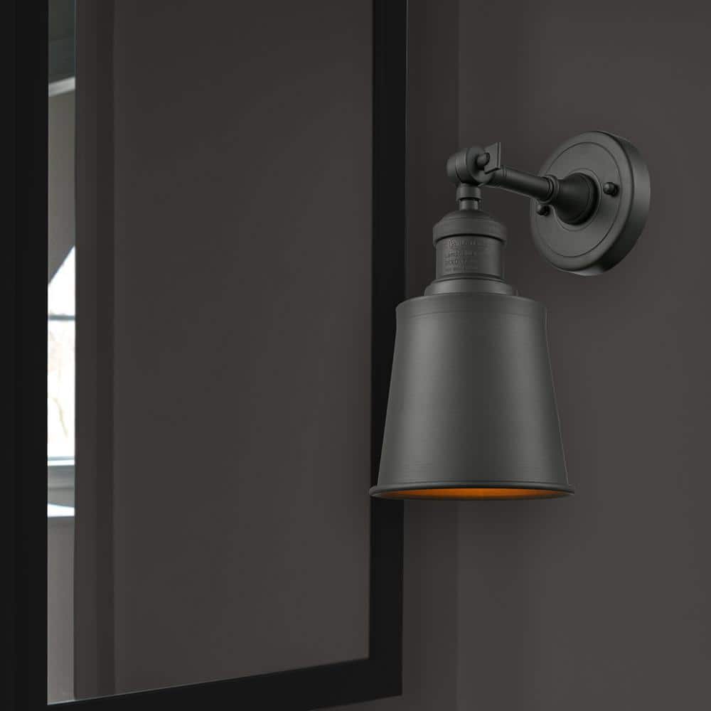Addison Adjustable Metal Wall Sconce in Oil Rubbed Bronze